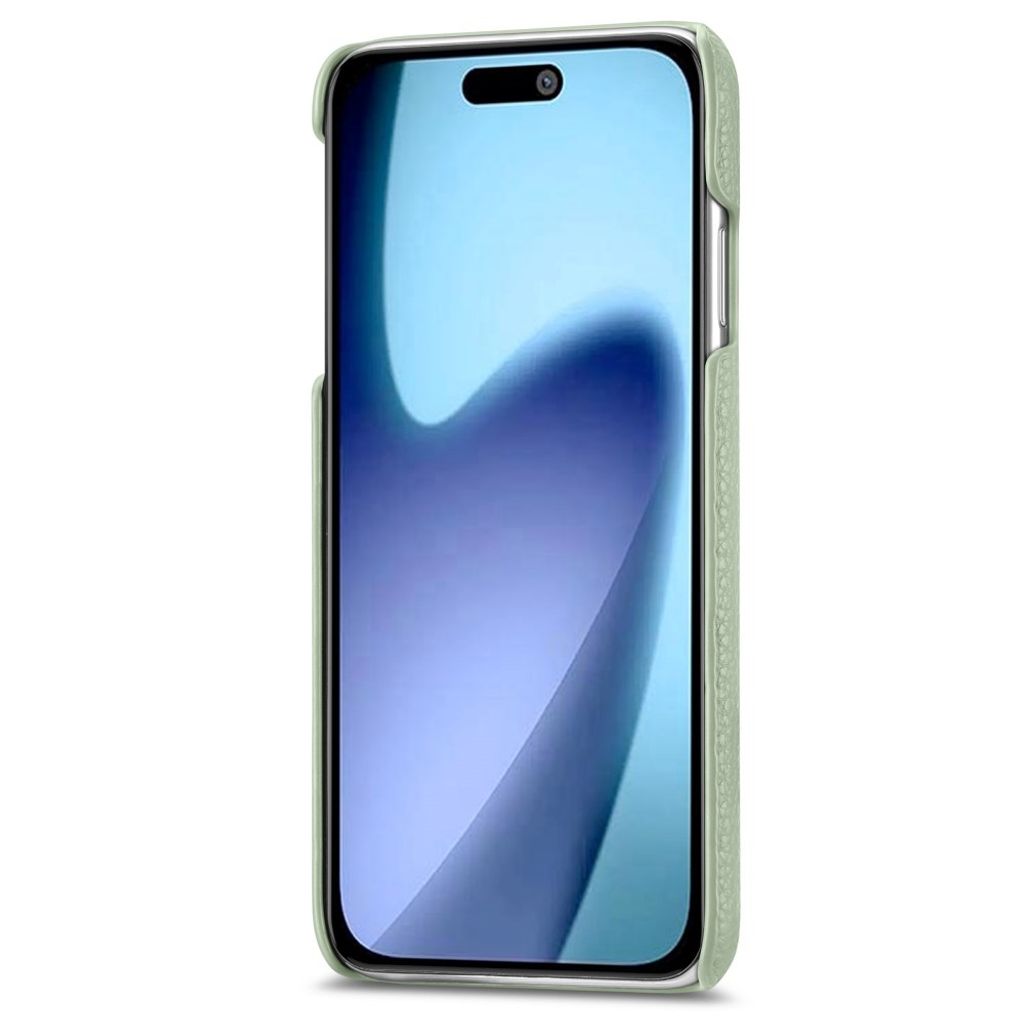 iPhone 17 Pro Max Deksel PU-lær Litchi-struktur – Grønn