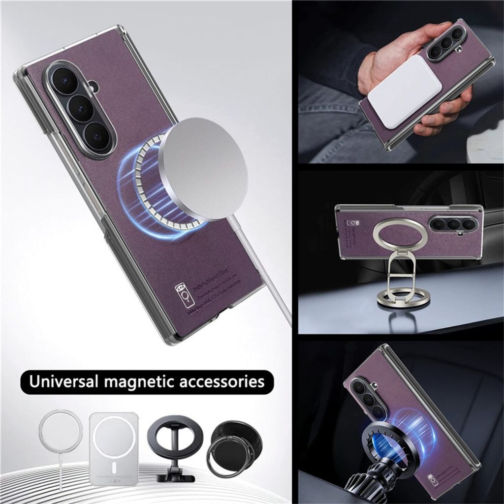 Samsung Galaxy Z Fold8 Ultra MagSafe Kuori - Violetti