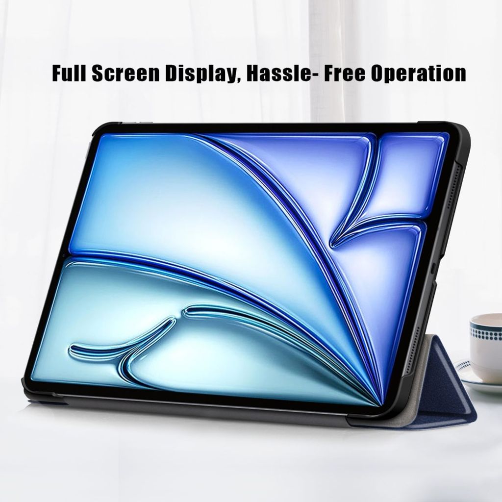 iPad Air 11"/10.9"/Pro 11" Folio etui med tri-fold-stativ - Blå