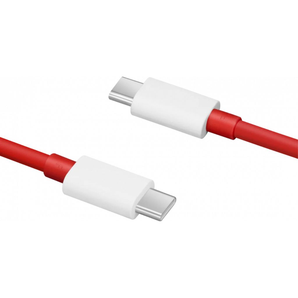 OnePlus SUPERVOOC Laddningskabel 150W USB-C/USB-C 12A, 1m - Röd