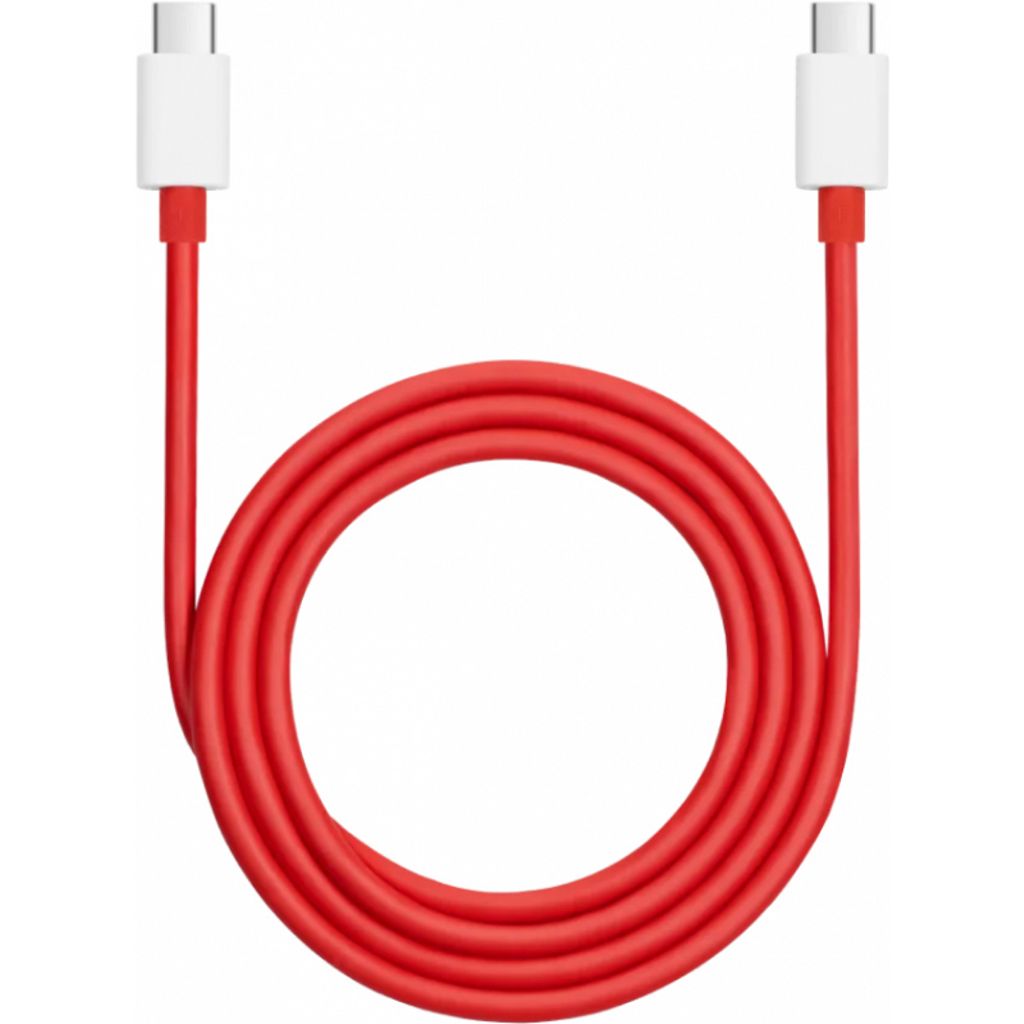  OnePlus SUPERVOOC Laddningskabel 150W USB-C/USB-C 12A, 1m - Röd