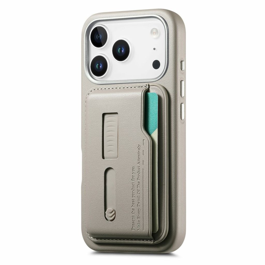 iPhone 17 Pro Max Kortholder Deksel MagSafe - Grå