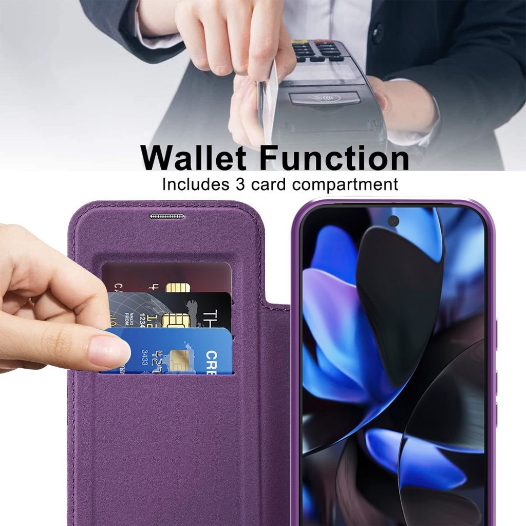 Google Pixel 10 / 10 Pro Etui med MagSafe - Mørkelilla