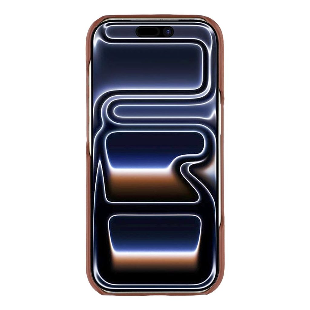 iPhone 18 Pro Max/17 Pro Max-deksel med kortspor – brunt