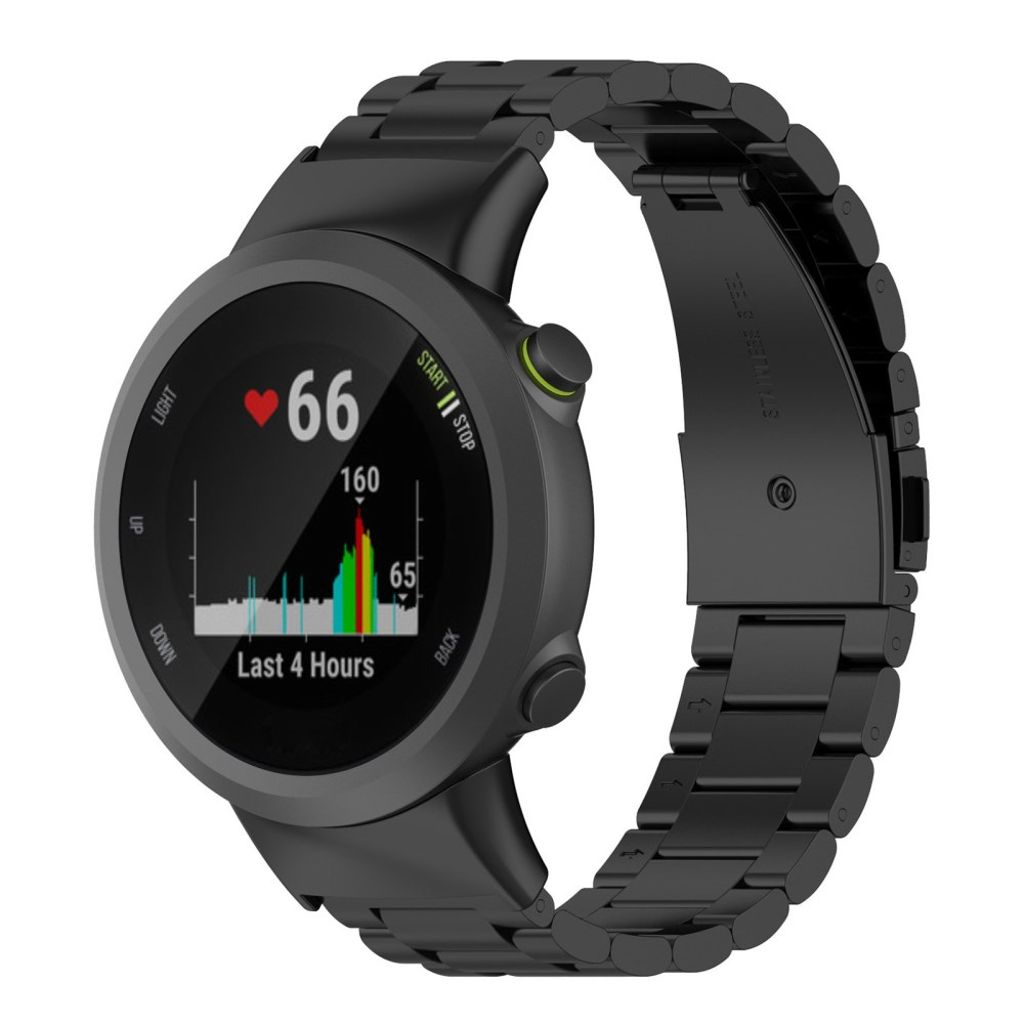 Garmin Forerunner 45/45S/Swim 2 metallklokkerem - svart