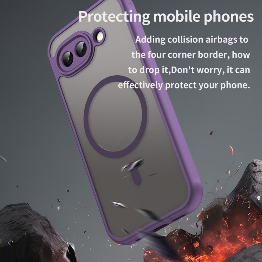 Google Pixel 10a MagSafe-skal – Lila