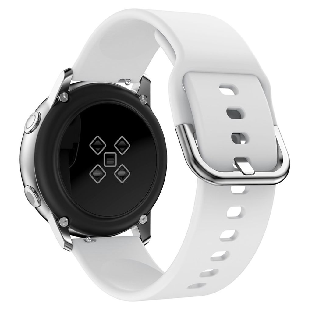 Garmin Vivomove/Forerunner 245/645 etc. Klockarmband Silikon – Vit