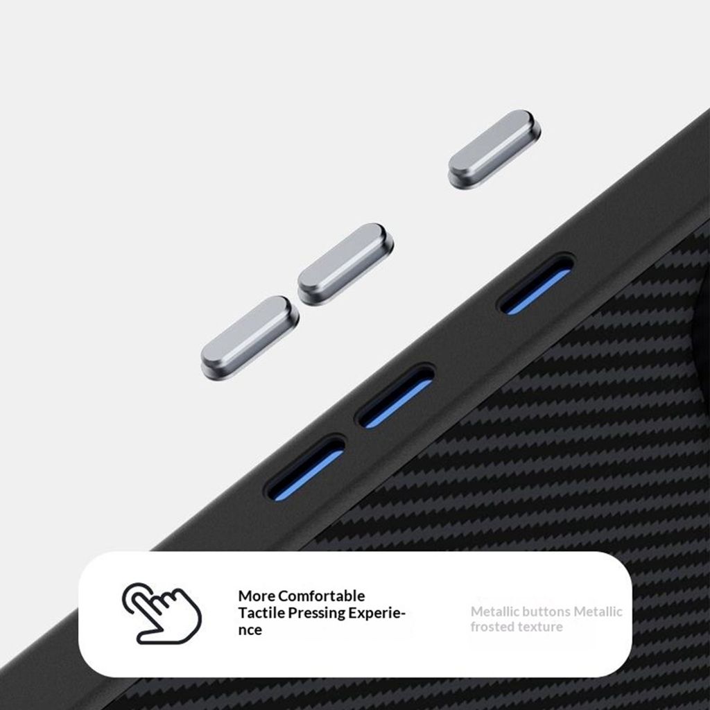 ABEEL Google Pixel 11 MagSafe deksel i karbonfibertekstur - Svart