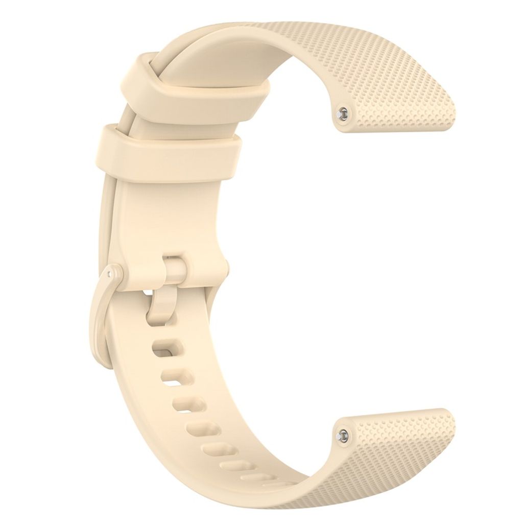 Garmin Venu/Venu SQ/Venu 2 Plus m.fl. Klokkereim i silikon - Beige