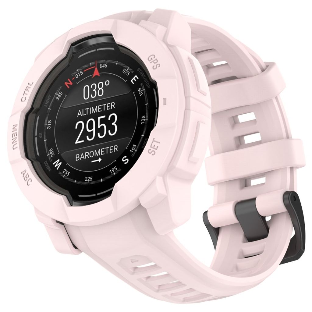 Garmin Instinct 3 AMOLED 50mm etc. Case in Silicone - Pink