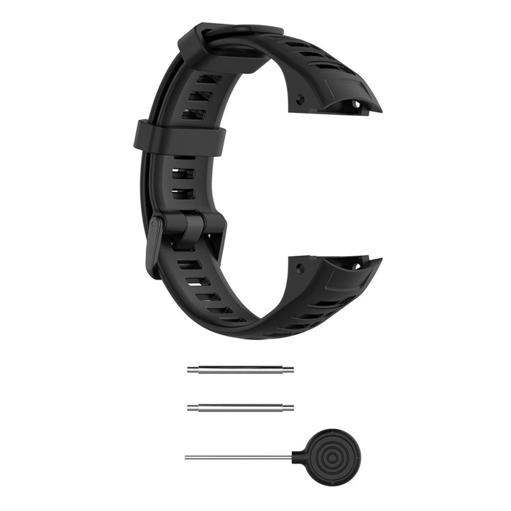 Garmin Instinct/Instinct 2/Tactical/Tide klokkerem i silikon – svart