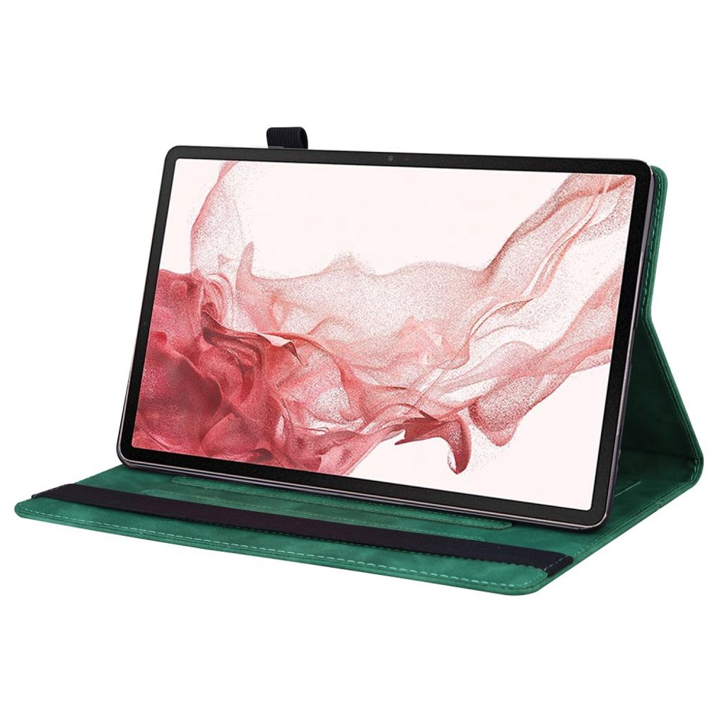 Samsung Galaxy Tab S10 FE Plus Cover with Card Slot - Green