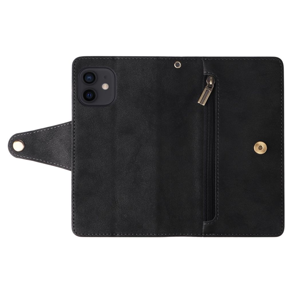 iPhone 12 Mini Cover with Stand - Black