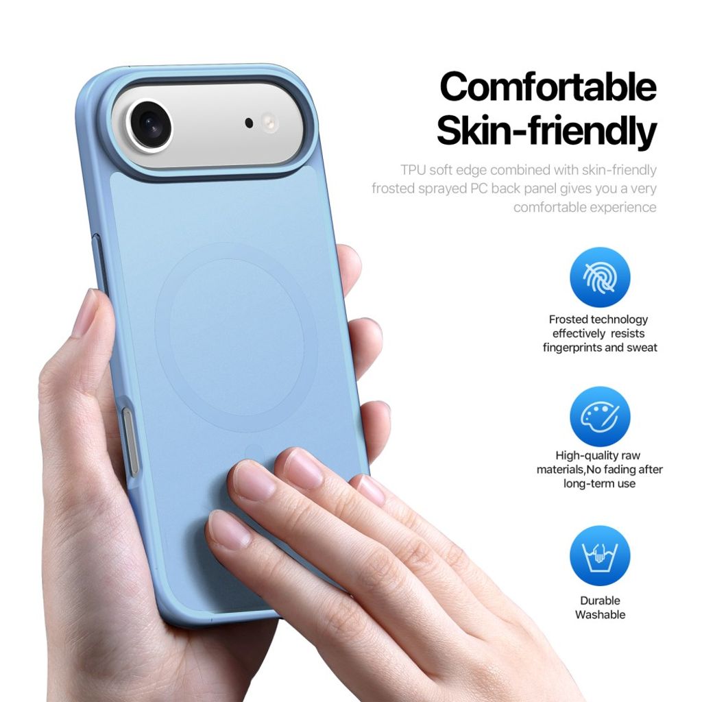 DUX DUCIS iPhone 17 Air Cover med MagSafe - Blå