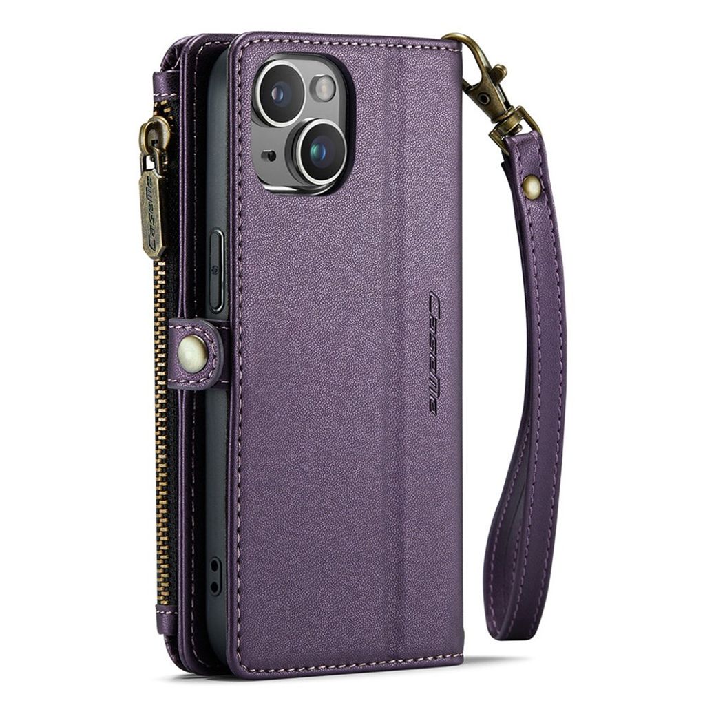 iPhone 13 Lompakkokotelo Korttipaikoilla - Violetti