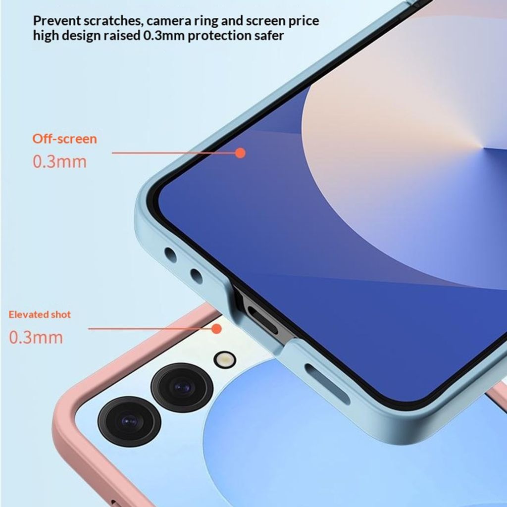 Samsung Galaxy Z Flip8 Sammenfoldelig Cover - Sort