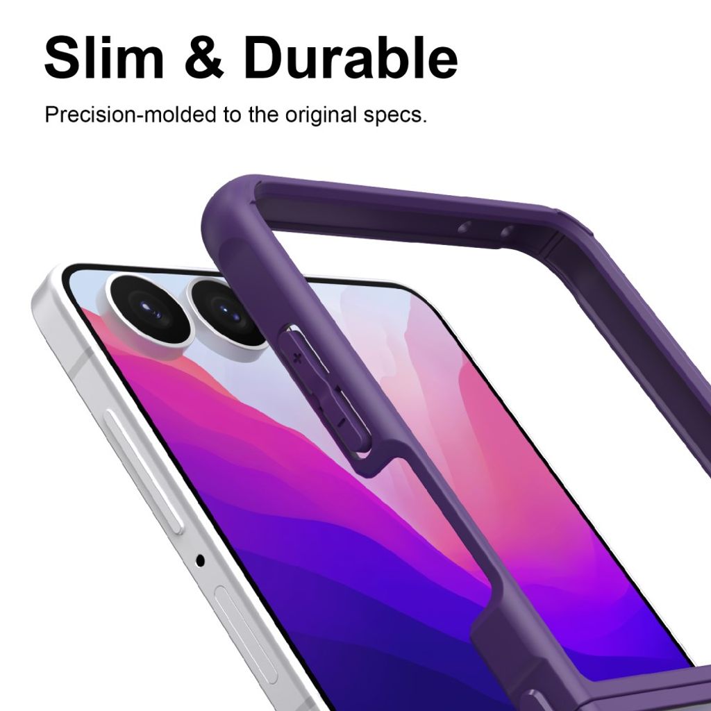 Samsung Galaxy Z Flip8 Matteret Cover - Lilla