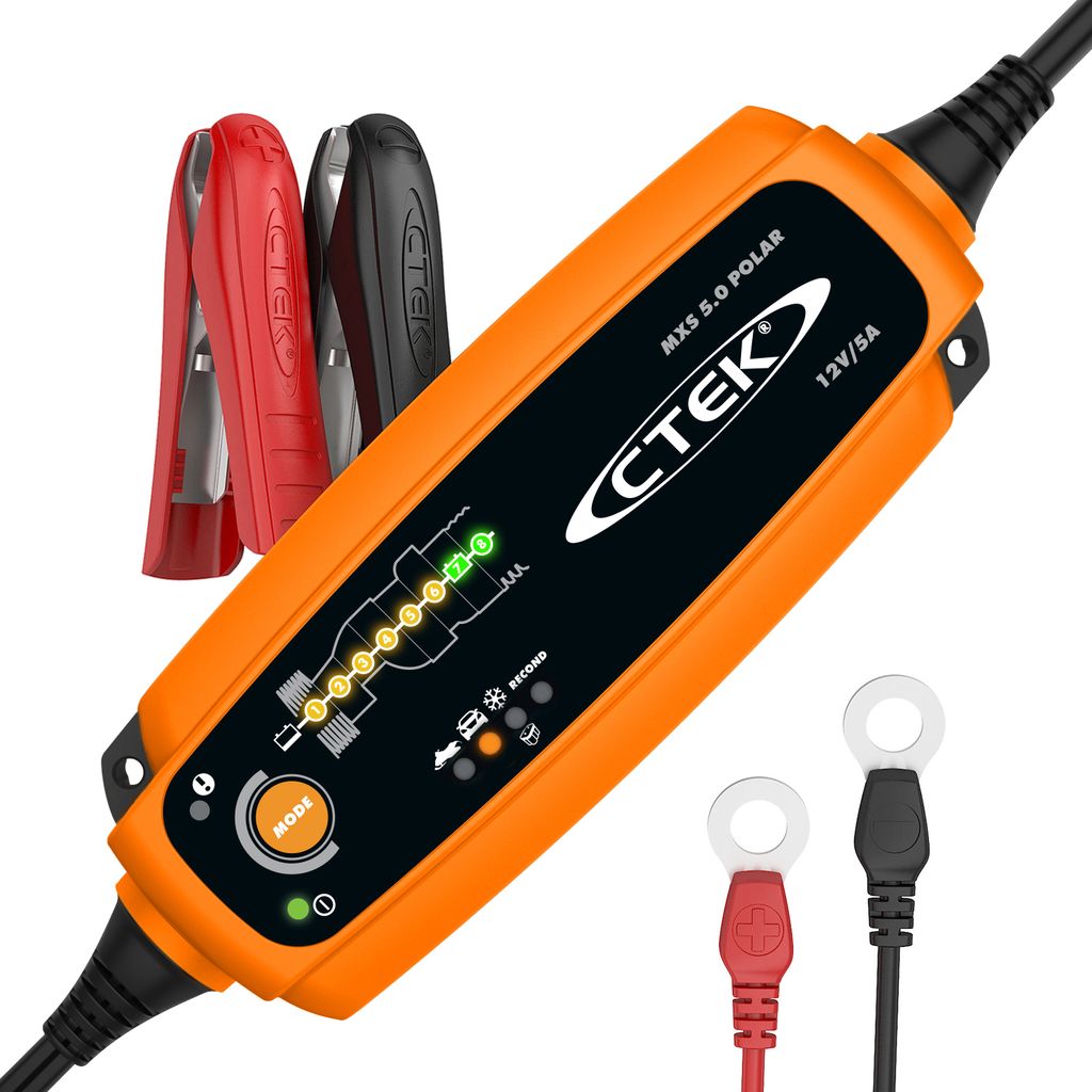 12V CTEK MXS5.0 Polar 5A oplader 1,2-110Ah