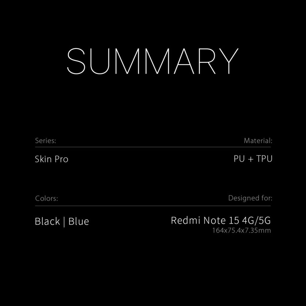 DUX DUCIS Xiaomi Poco M8 5G/Redmi Note 15 5G/15 4G Plånboksfodral – Blå