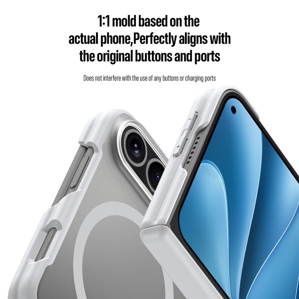 DUX DUCIS iPhone Fold MagSafe Kompatibel Cover - Hvid
