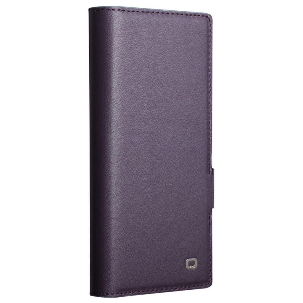 QIALINO Samsung Galaxy Z Fold8 Ultra Flip cover i ægte læder - Lilla