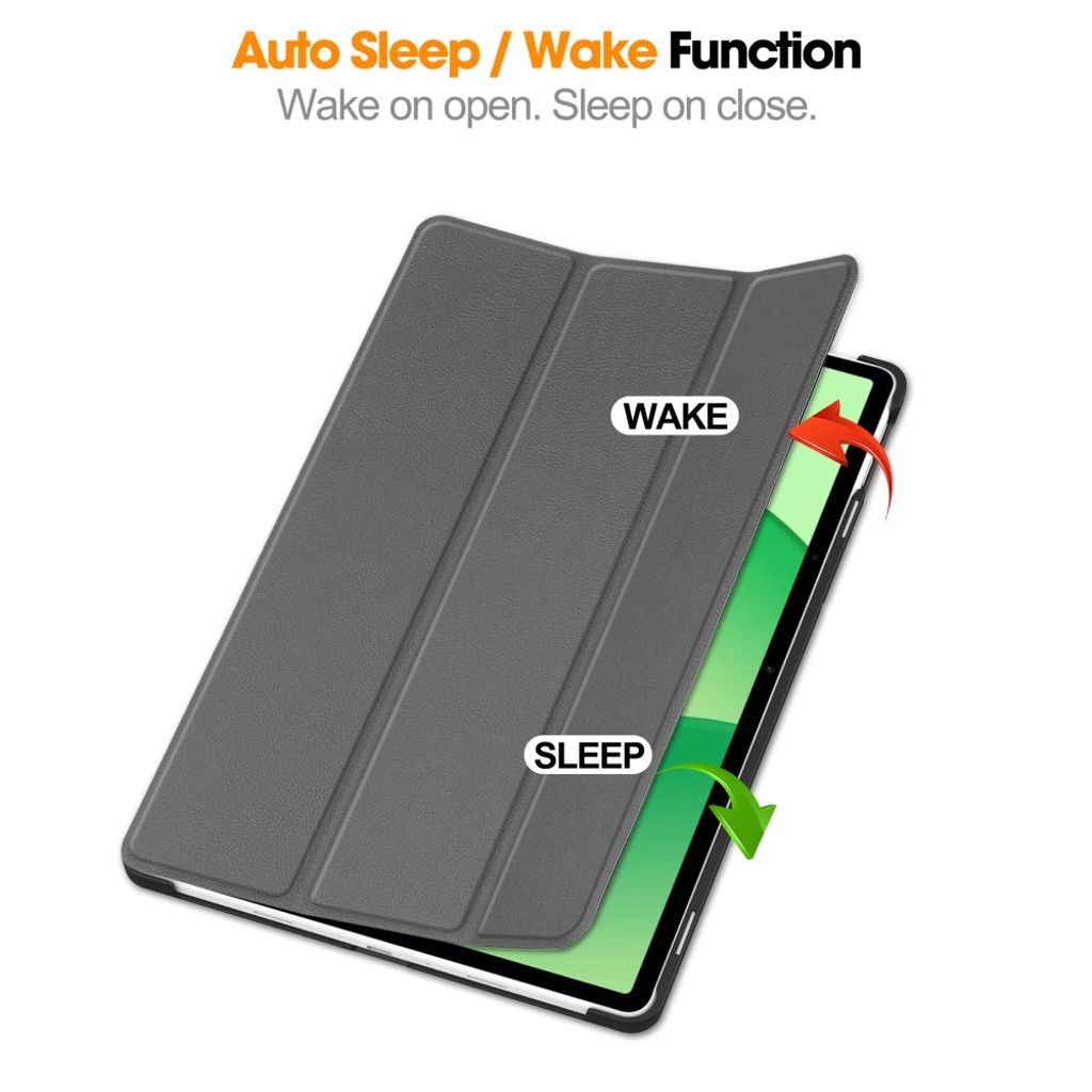 OnePlus Pad Lite / Oppo Pad SE Cover with Stand - Grey