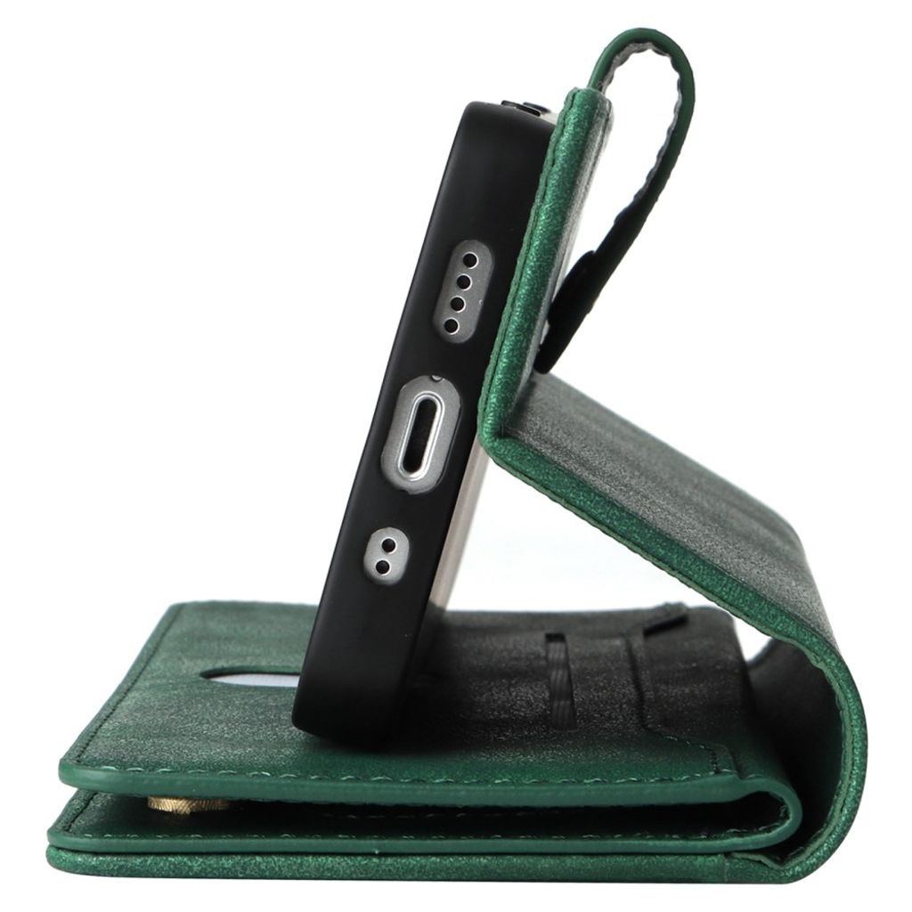 iPhone 12 Mini Cover with Stand - Green