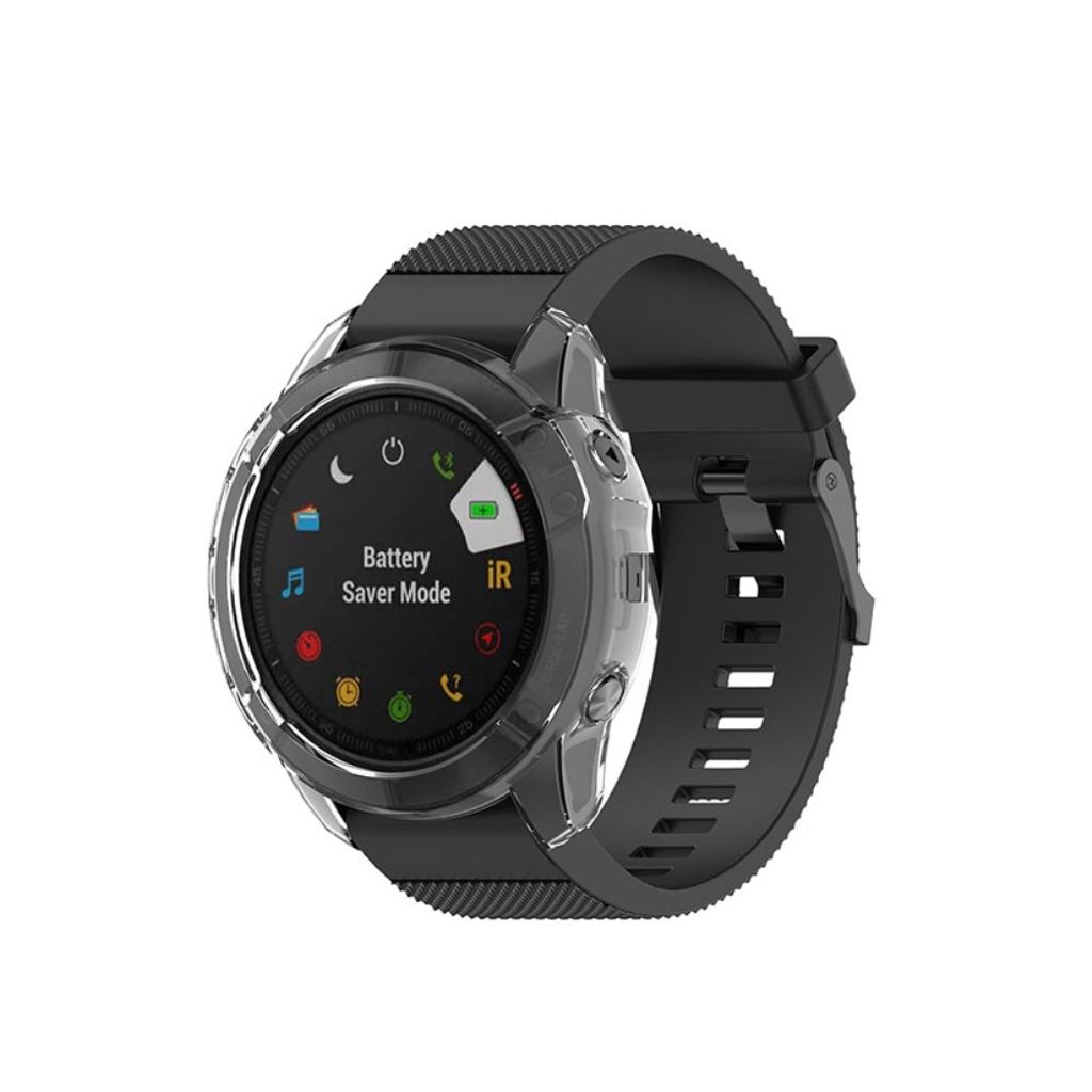Garmin Fenix 6X/6X Pro Case in TPU - Transparent