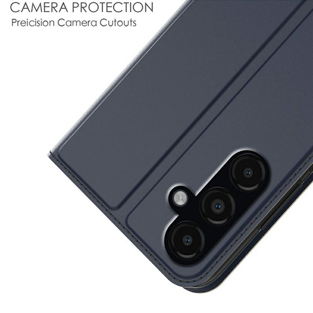 Samsung Galaxy A17 5G Kotelo Jalusta - Sininen