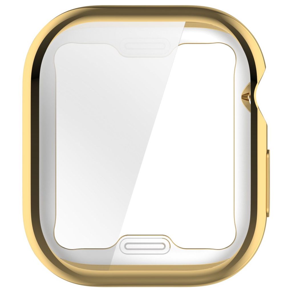 Apple Watch Series 11/10 42mm deksel med skjermbeskytter – gull