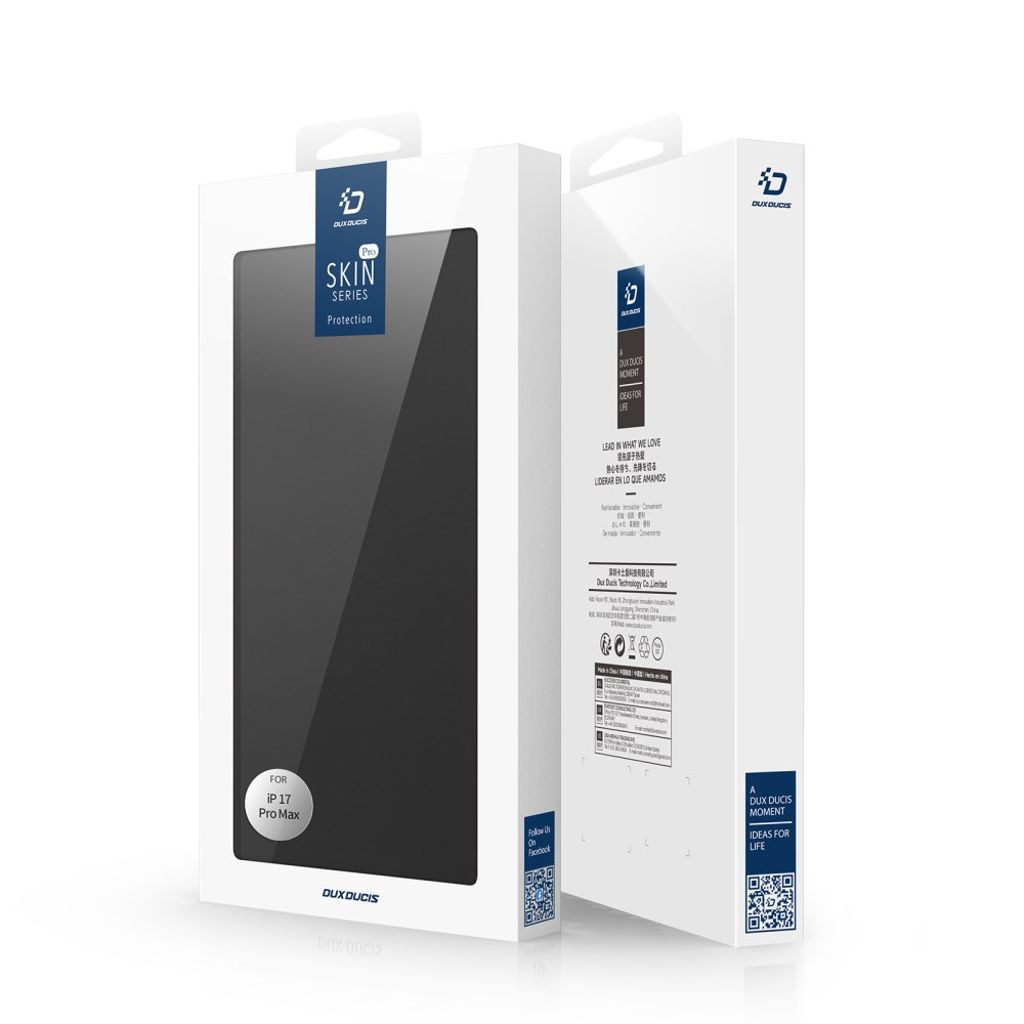DUX DUCIS iPhone 17 Pro Max Fodral med stativ - Svart