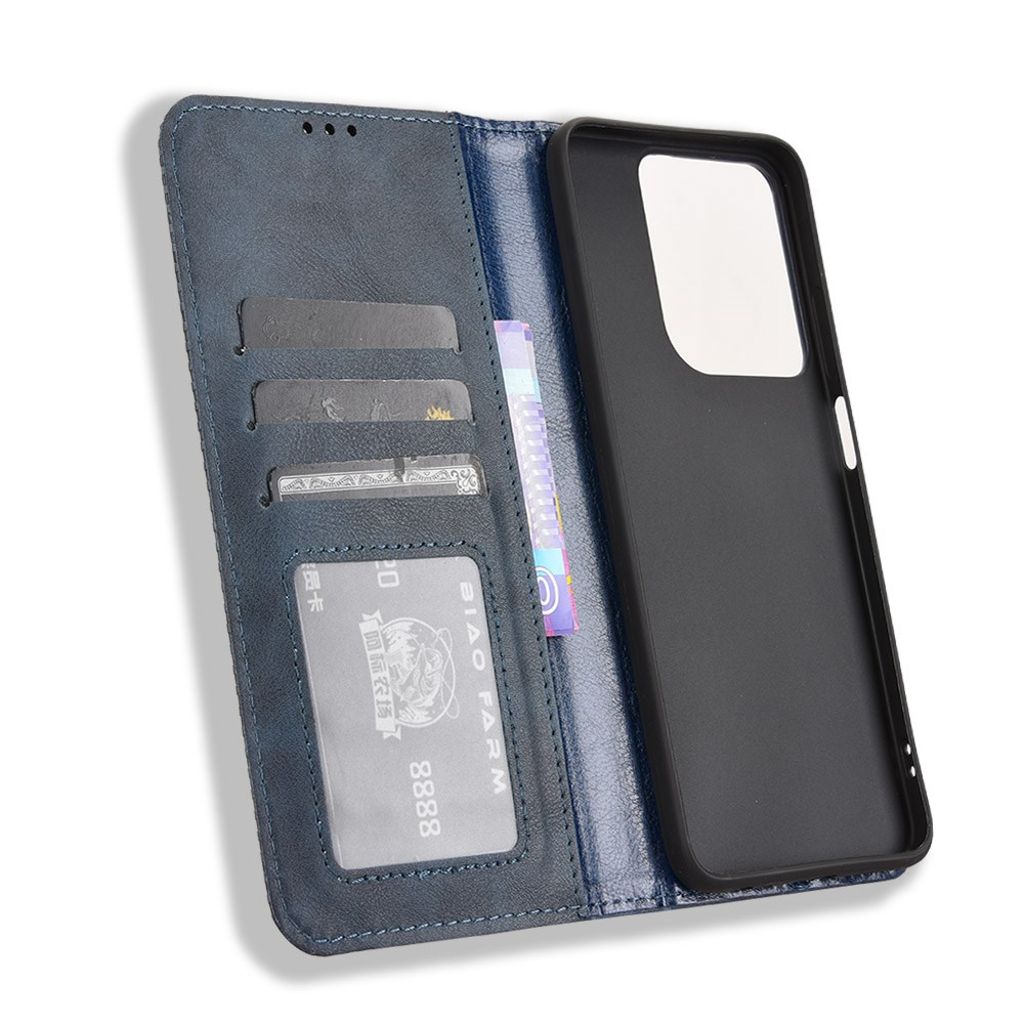 Motorola Moto G (2025) Plånboksfodral - Blå