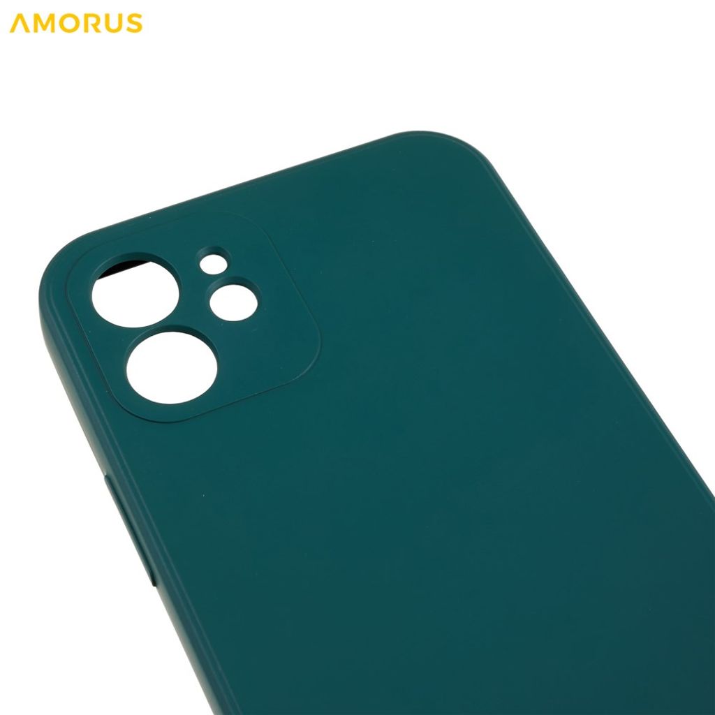 AMORUS iPhone 12 TPU Skal - Grön