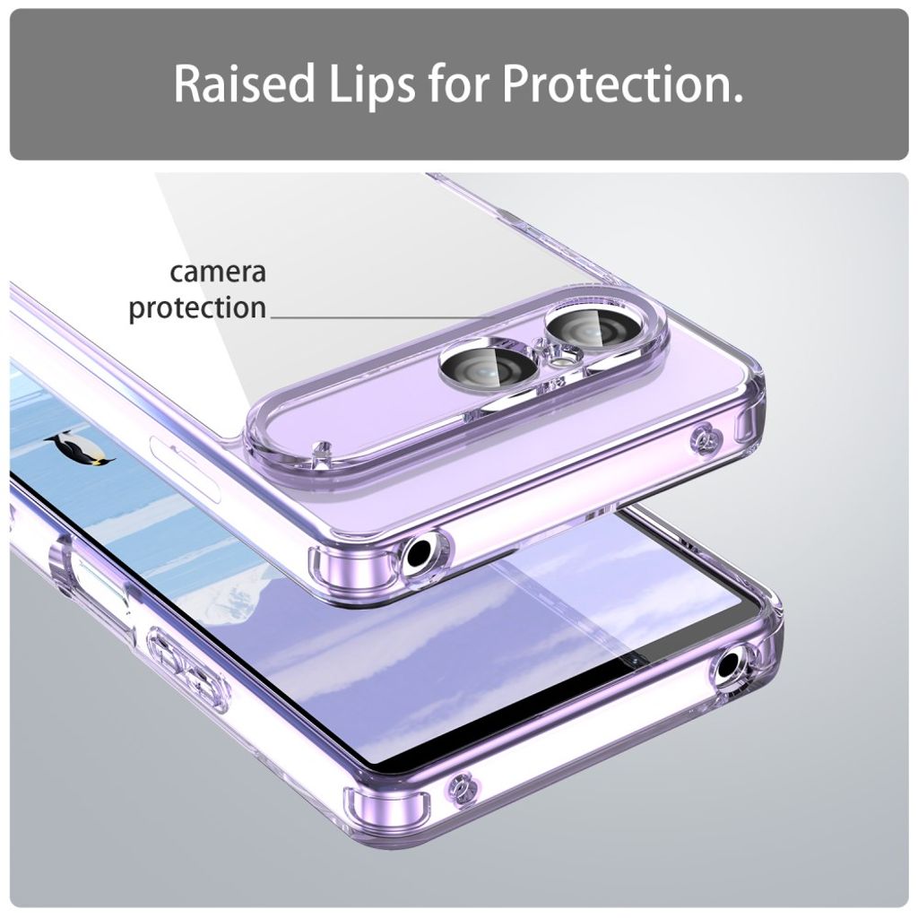 Sony Xperia 10 VII Skal i akryl - Lila