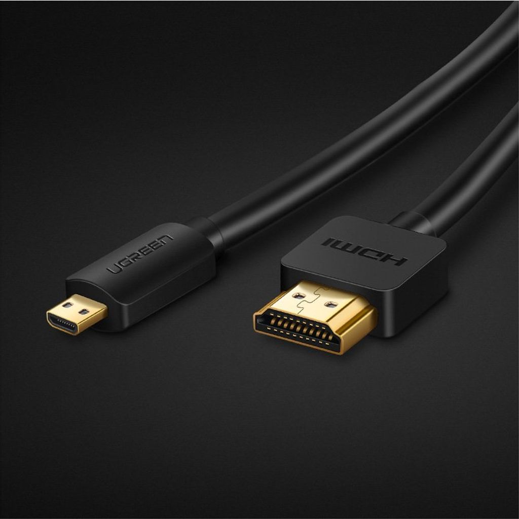 Ugreen HDMI til micro HDMI kabel 1,5m – 4K 60Hz (sort)