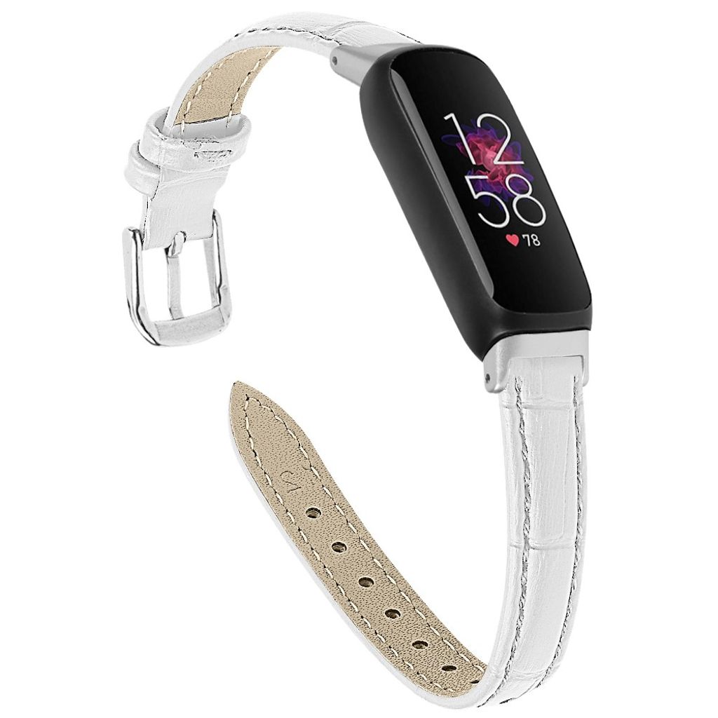 Fitbit Inspire 3 Klokkereim PU-skinn – Hvit
