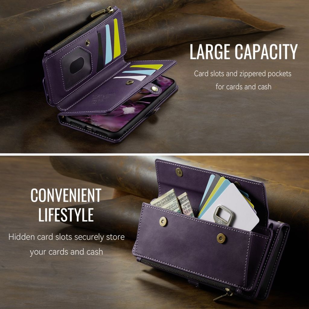 CASEME iPhone 6 Plus / 7 Plus / 8 Plus Fodral - Lila