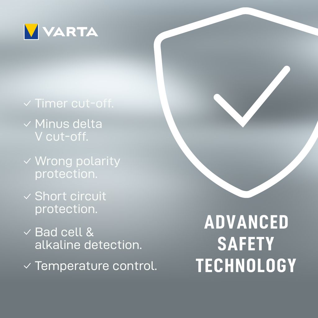 VARTA LCD Dual Tech batteriladdare