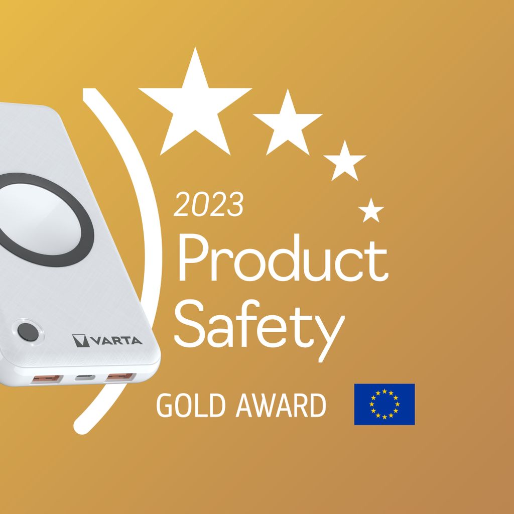 Varta Langaton Varavirtalähde 10000mAh, USB-C, 2x USB-A