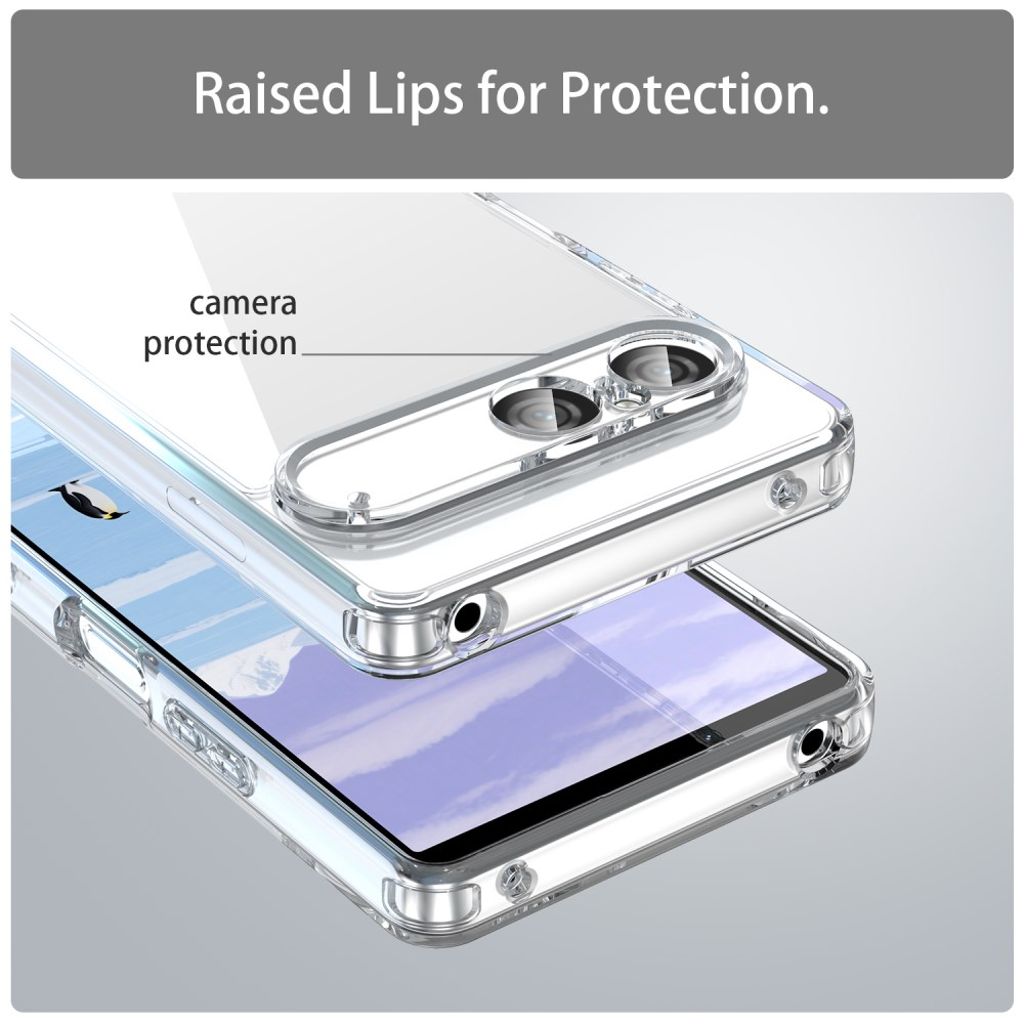 Sony Xperia 10 VII Skal i akryl - Transparent