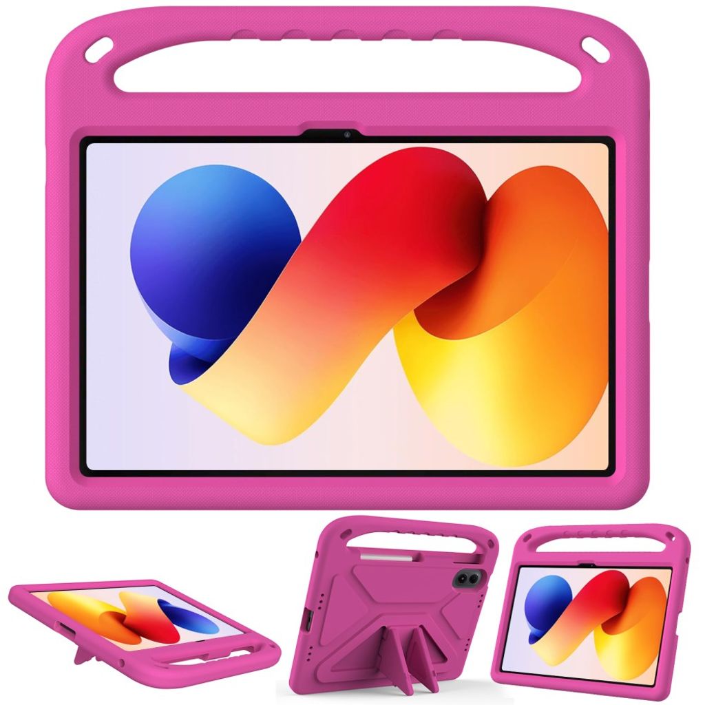 Xiaomi Redmi Pad 2 Pro Deksel Håndtak Stativ - Rose