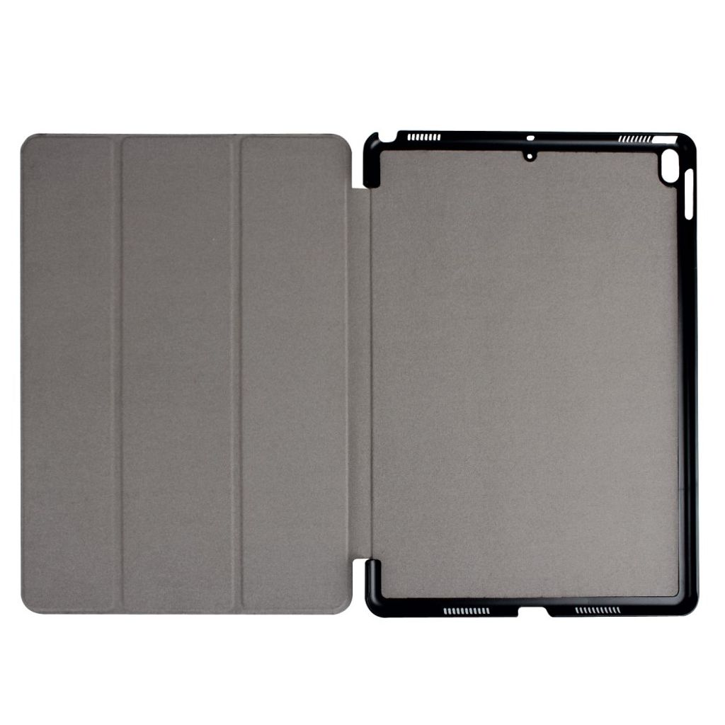 iPad Pro/Air 10.5" Tri-Fold Fodral i PU-läder – Svart