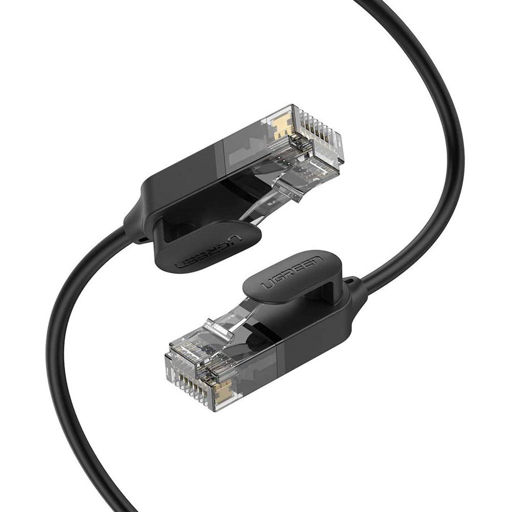 Ugreen internettkabel Cat 6A Ethernet 10m sort (RJ45, 70656)