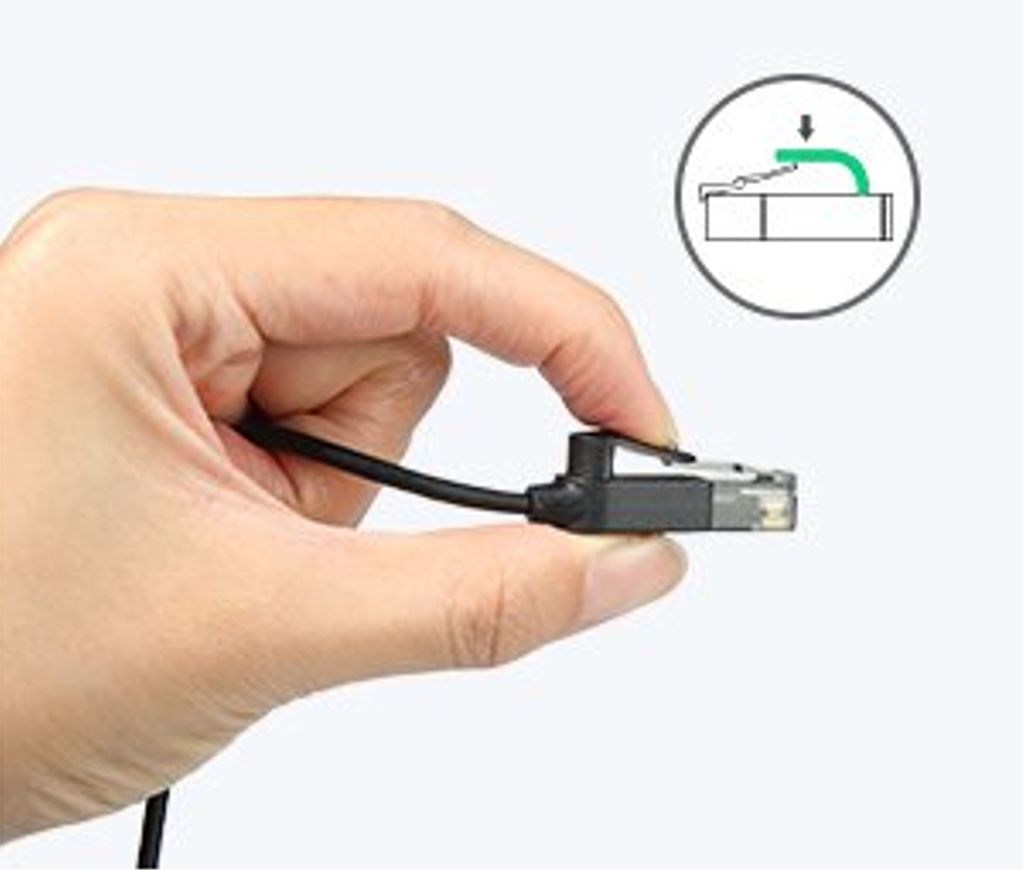 Ugreen internettkabel Cat 6A Ethernet 10m sort (RJ45, 70656)
