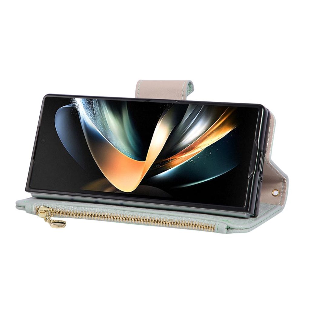 Samsung Galaxy Z Fold7 5G Skal med rem - Ljusgrön