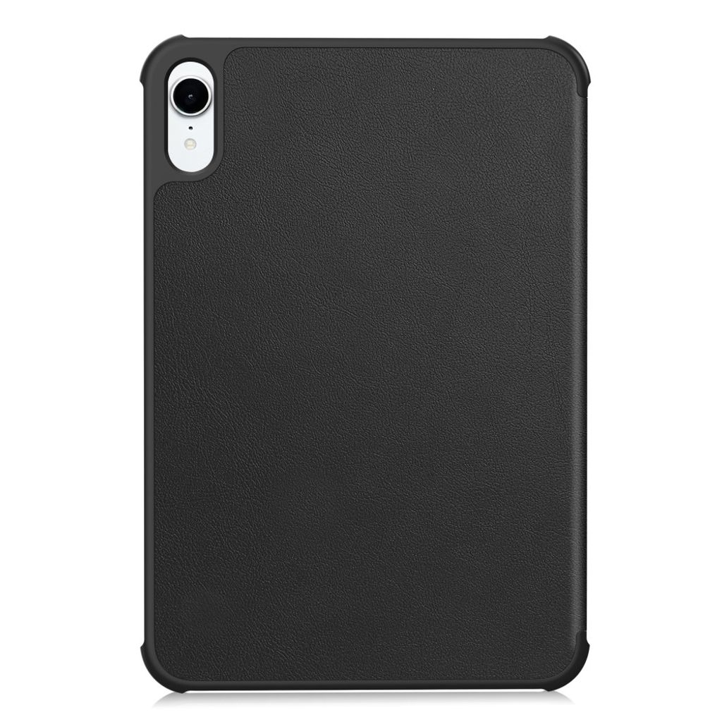 iPad Mini (2026) Tri-fold kotelo PU-nahkaa - Musta