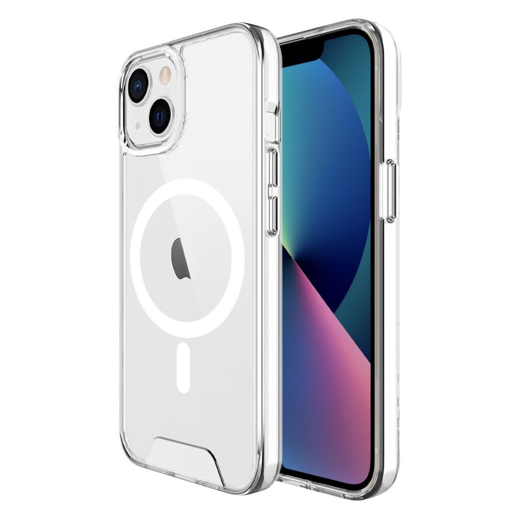 iPhone 13 Mini MagSafe Compatible Clear Case – Transparent