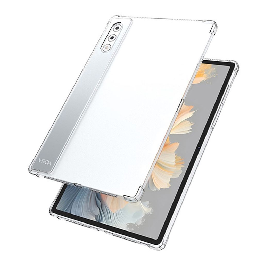 Lenovo Yoga Tab Plus Deksel Støtsikre Hjørner TPU - Gjennomsiktig