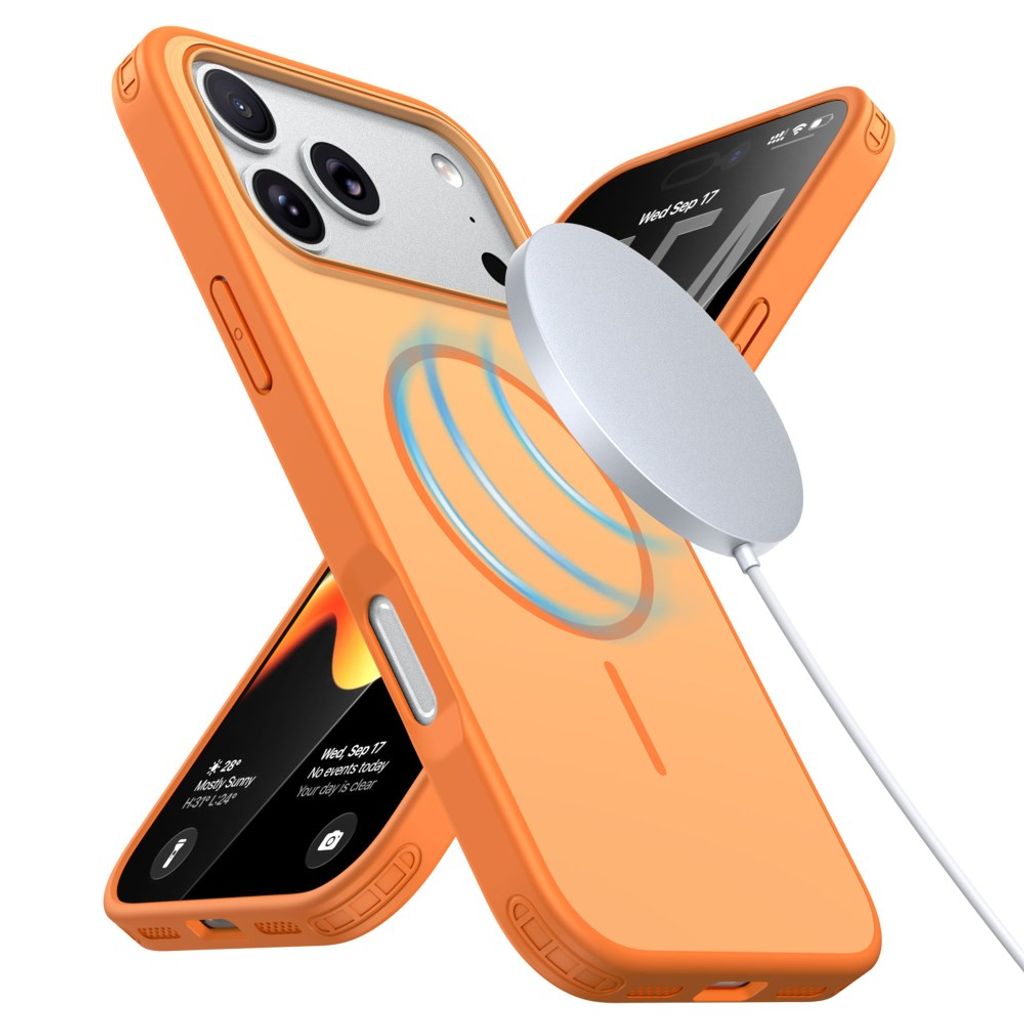 iPhone 18 Pro Max/17 Pro Max MagSafe Skal - Orange