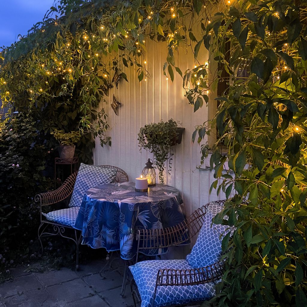 Istapsløjfe Golden Warm White 6 meter, 240 LED